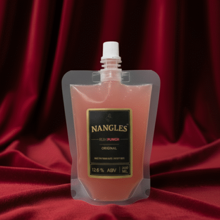 Nangles Bag Juice - Rum Punch Flavour 200ml